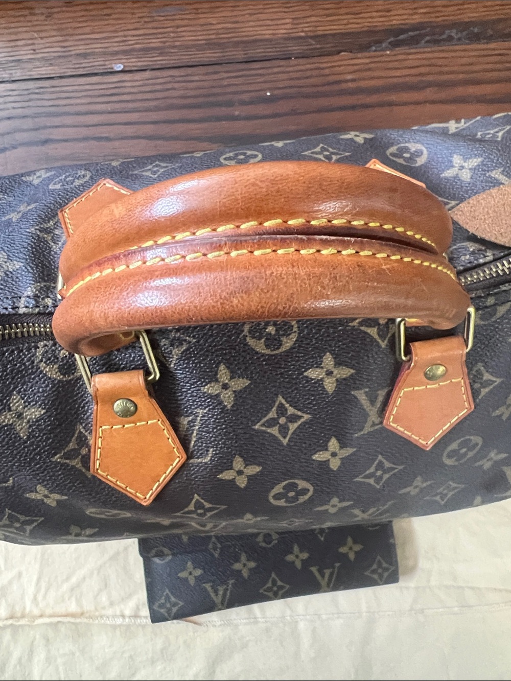 Louis Vuitton Monogram speedy 35 with wallet - Picture 5 of 16
